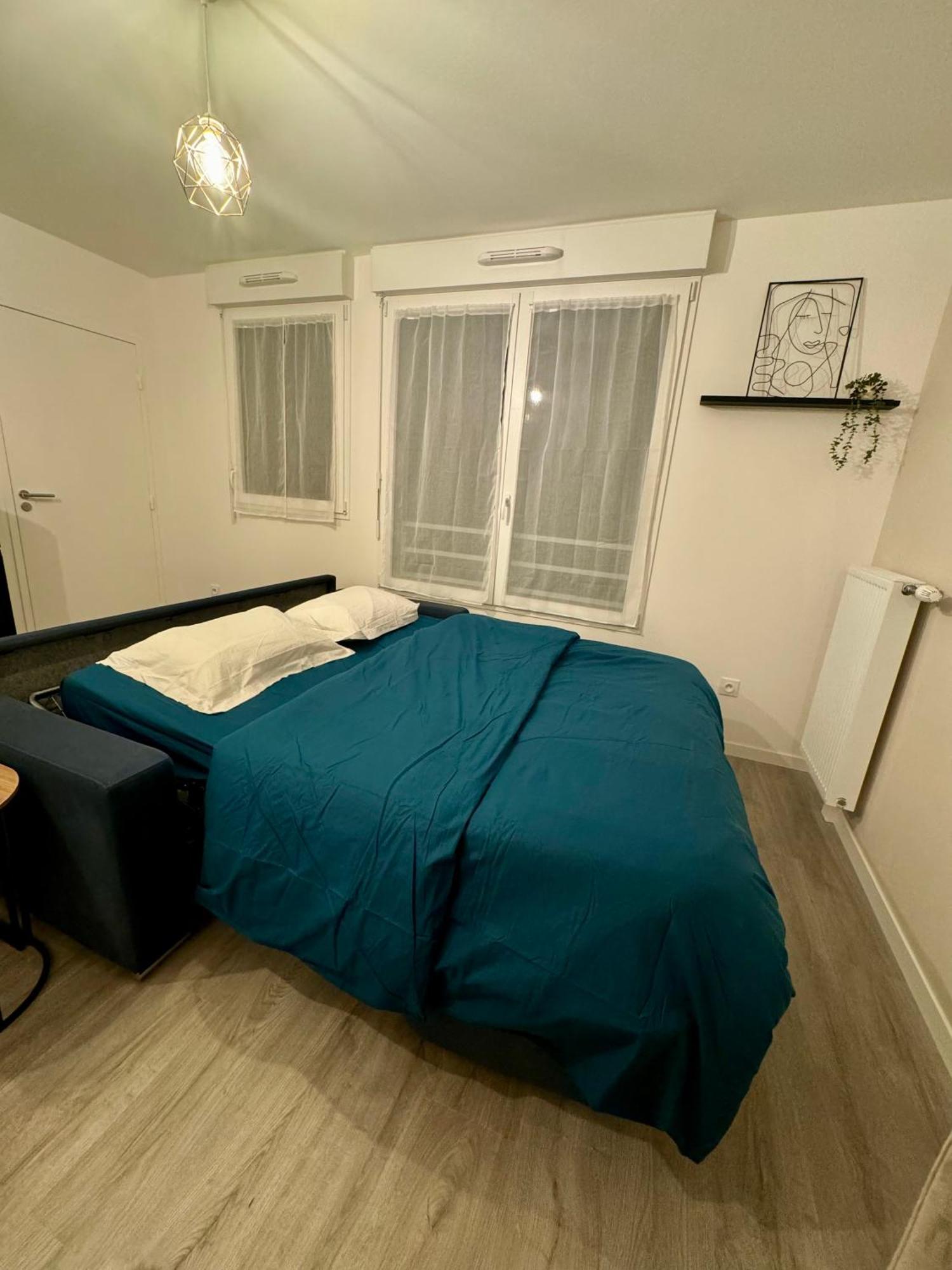 Studio Moderne Et Tout Equipe, Proche Du Rer, Paris & Aeroport D'Orly En 20 Min, Lit Bebe Sur Demande Vitry-sur-Seine Exterior photo